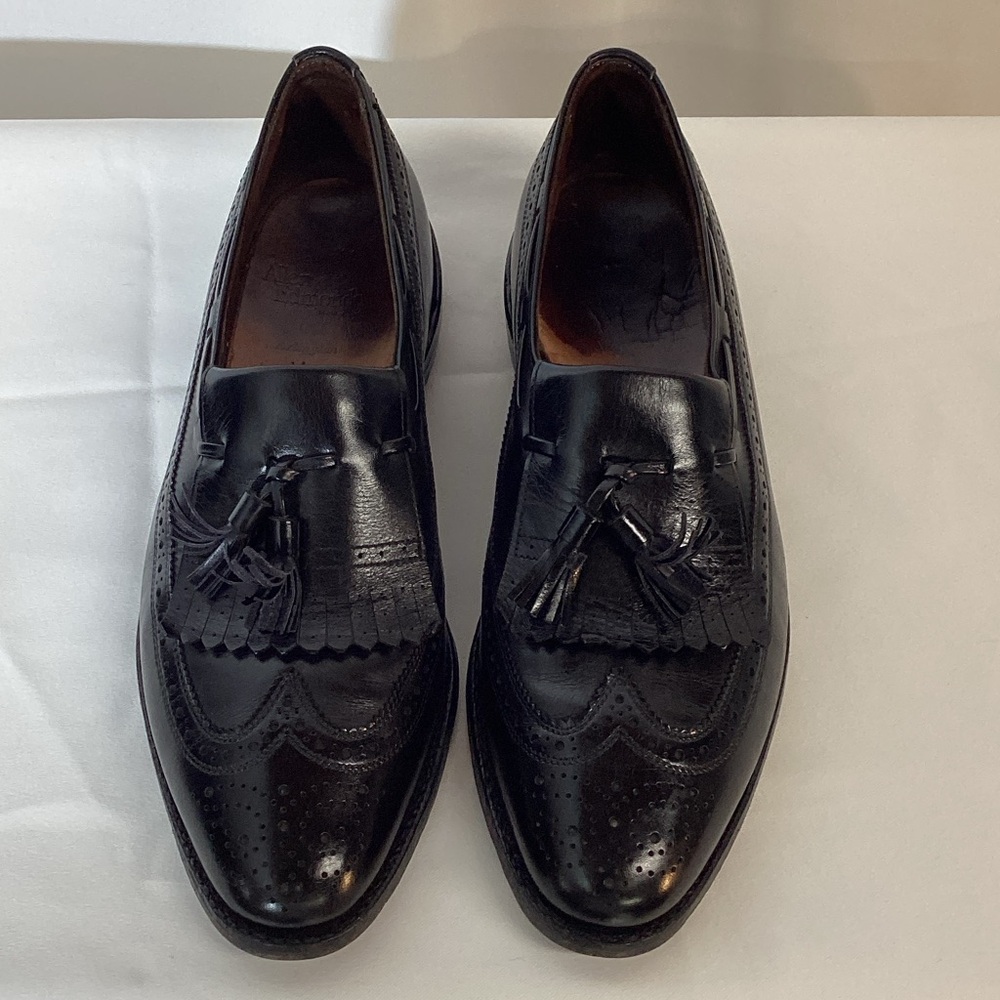 Men’s ALLEN EDMONDS Arlington Black Tassel Loafer Size 10 1/2 D